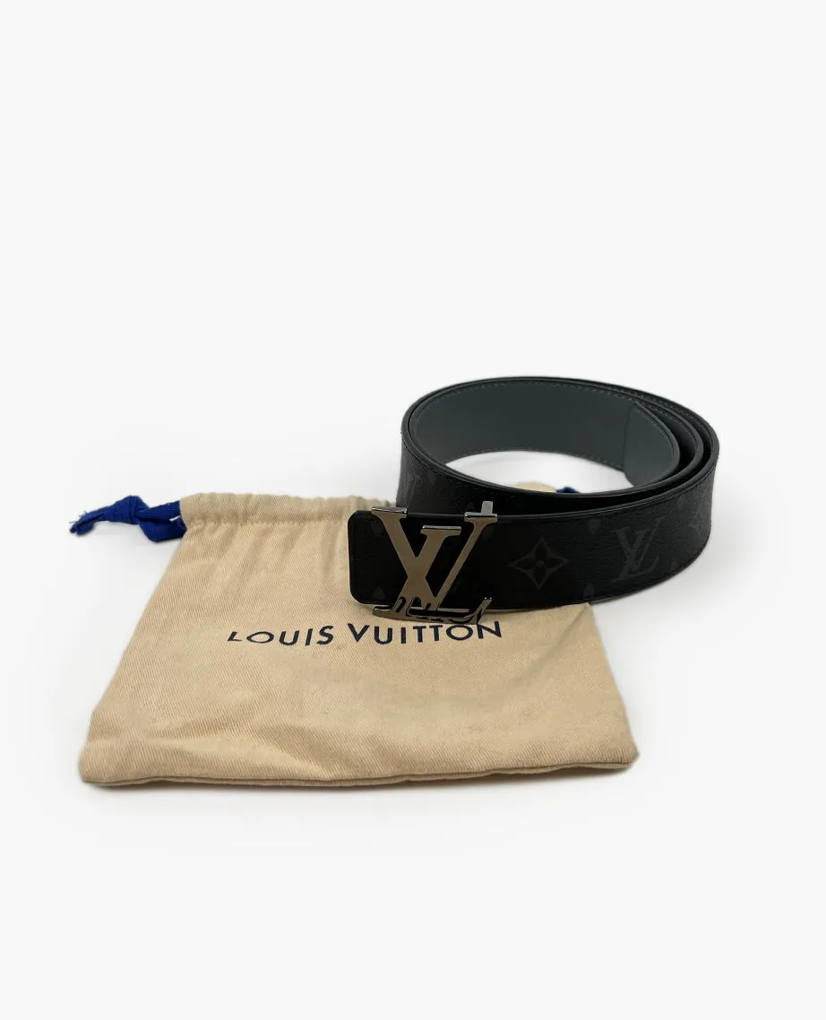 Louis Vuitton Initials Monogram Belt Black
