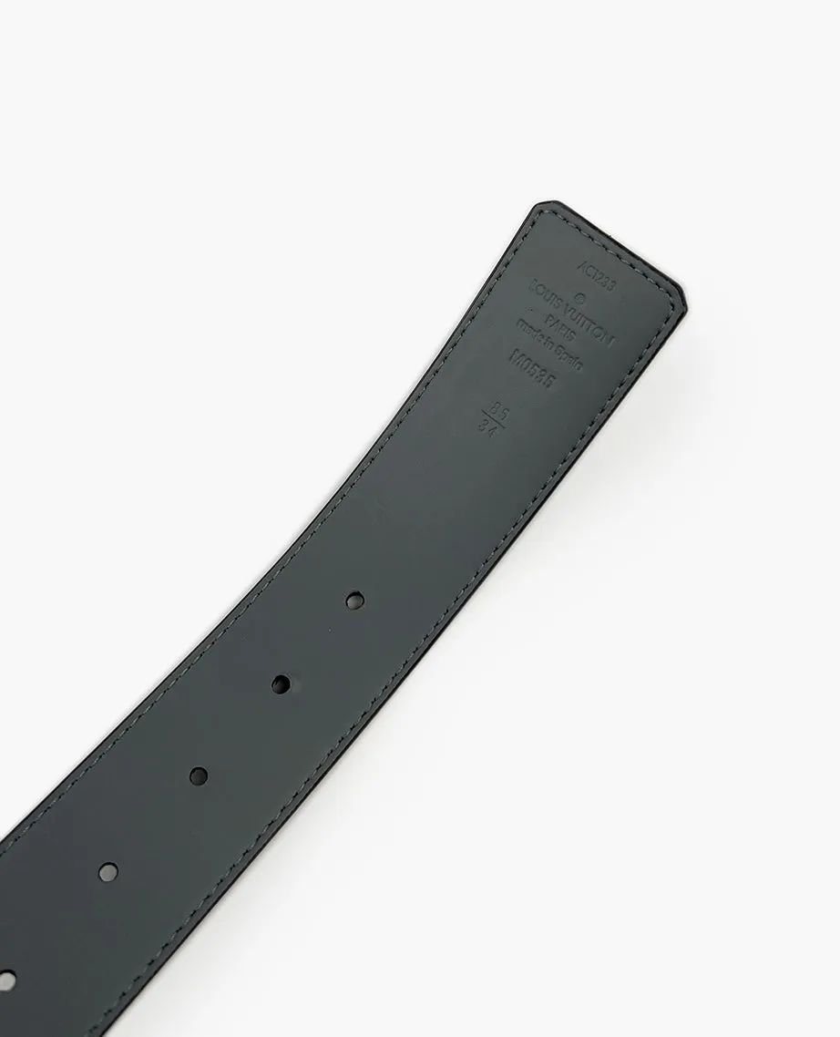 Louis Vuitton Initials Monogram Belt Black