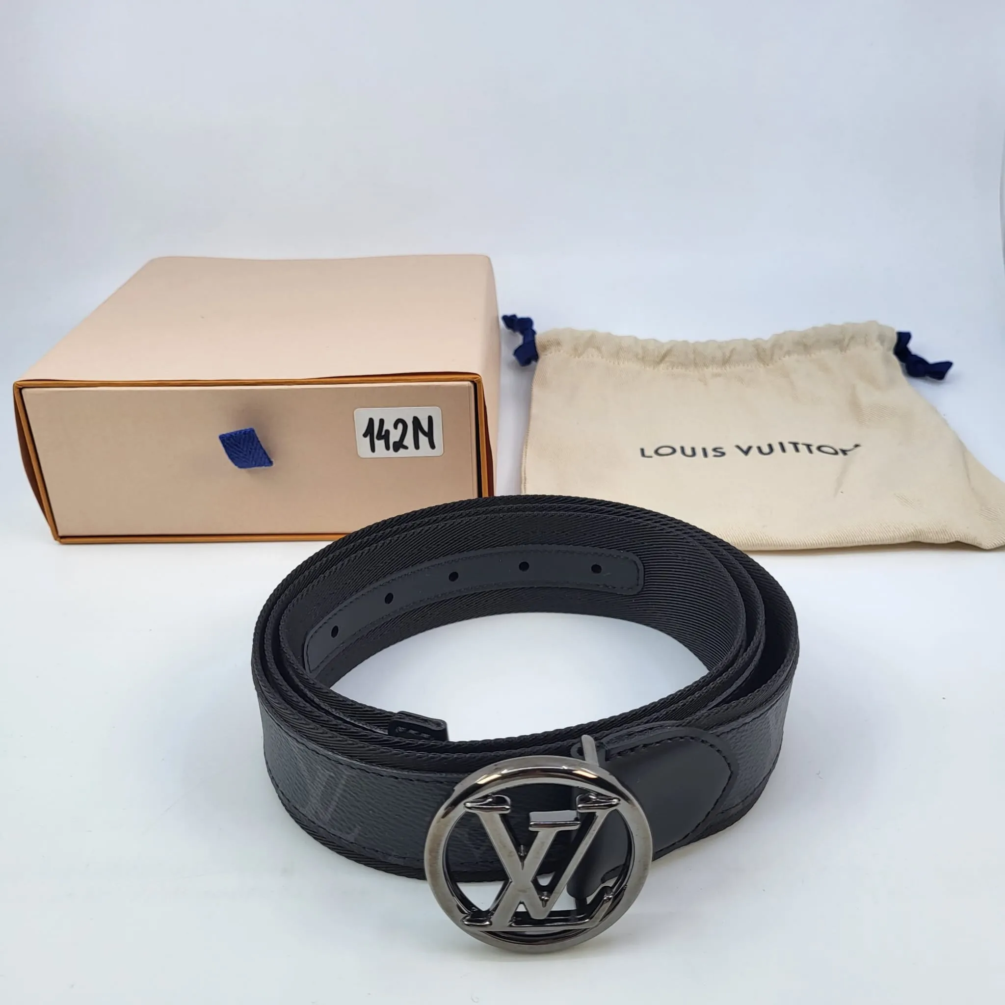 LV Circle Monogram Eclipse 40 MM Belt