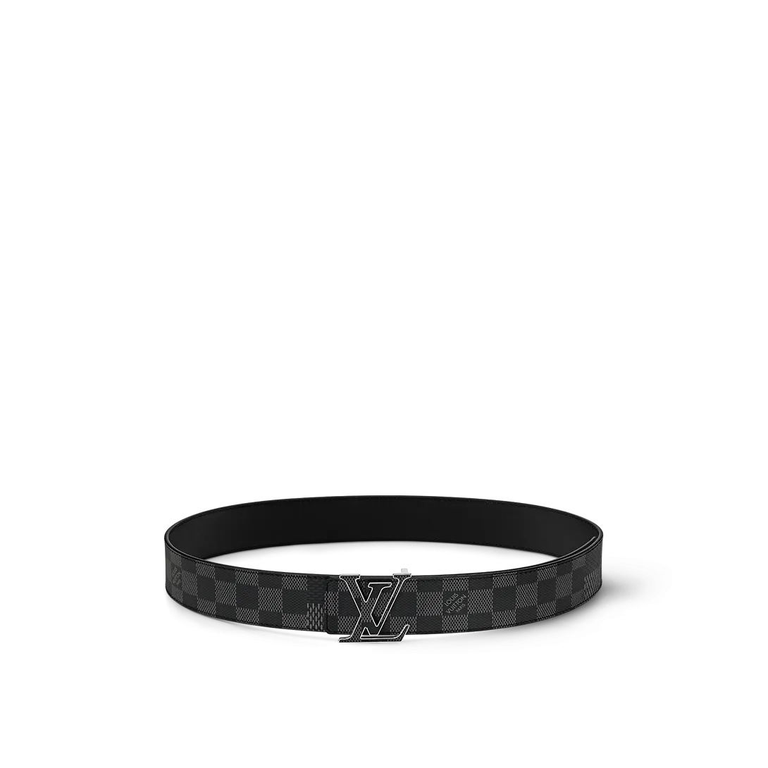 M0340U LV INITIALS 40 MM REVERSIBLE MEN BELT