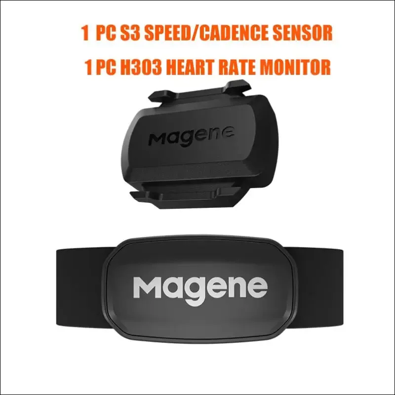 Magene h303 heart rate sensor - bluetooth & ant  upgrade, waterproof, 30-240 bpm, compact &