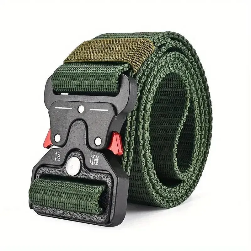 Men's Belt Army Outdoor Hunting Multi Function Tactical Belt Combat Survival Marine Corps Canvas For Nylon Belt Women Sport Belt