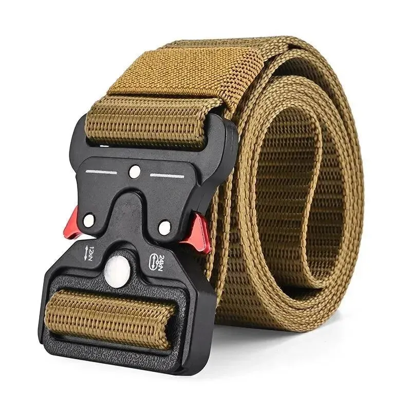 Men's Belt Army Outdoor Hunting Multi Function Tactical Belt Combat Survival Marine Corps Canvas For Nylon Belt Women Sport Belt