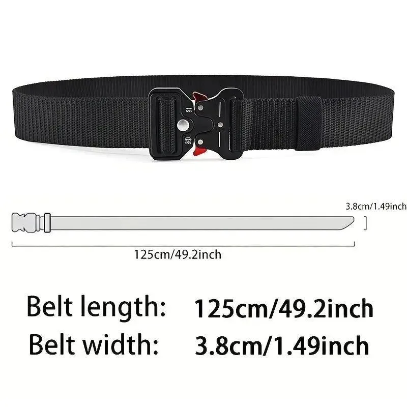 Men's Belt Army Outdoor Hunting Multi Function Tactical Belt Combat Survival Marine Corps Canvas For Nylon Belt Women Sport Belt