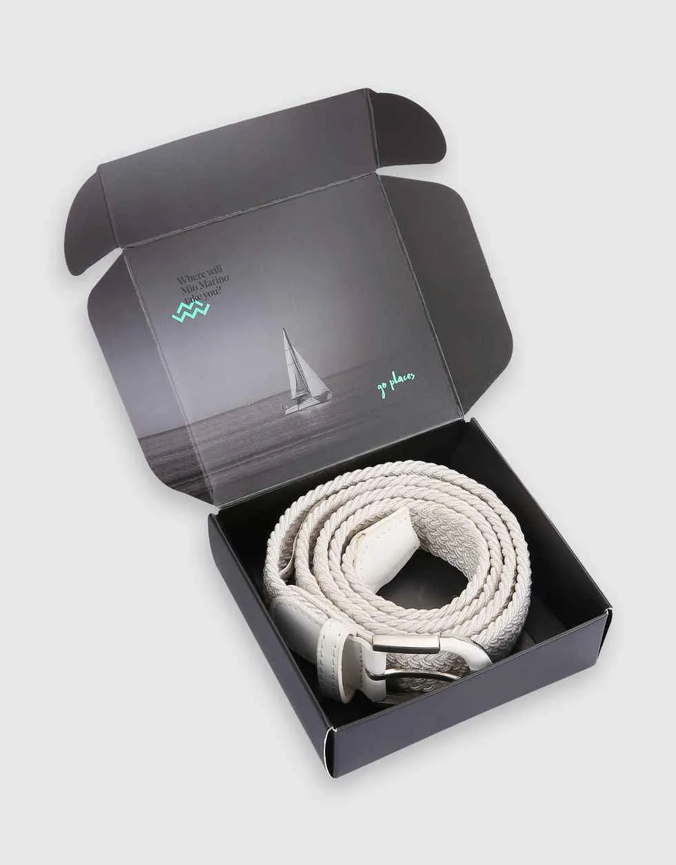 Men's Twill Weave Elastic Belt
