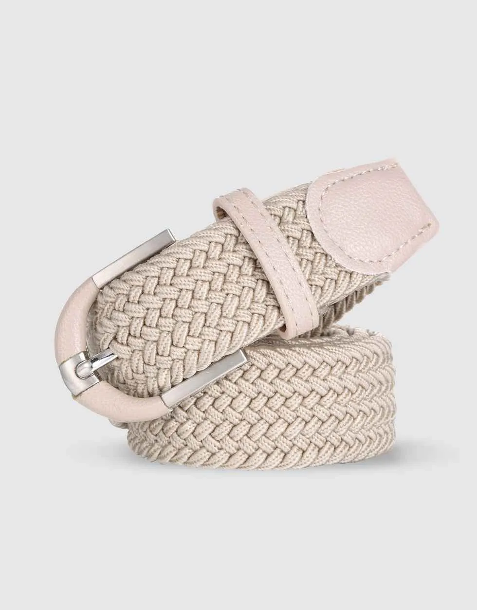 Men's Twill Weave Elastic Belt