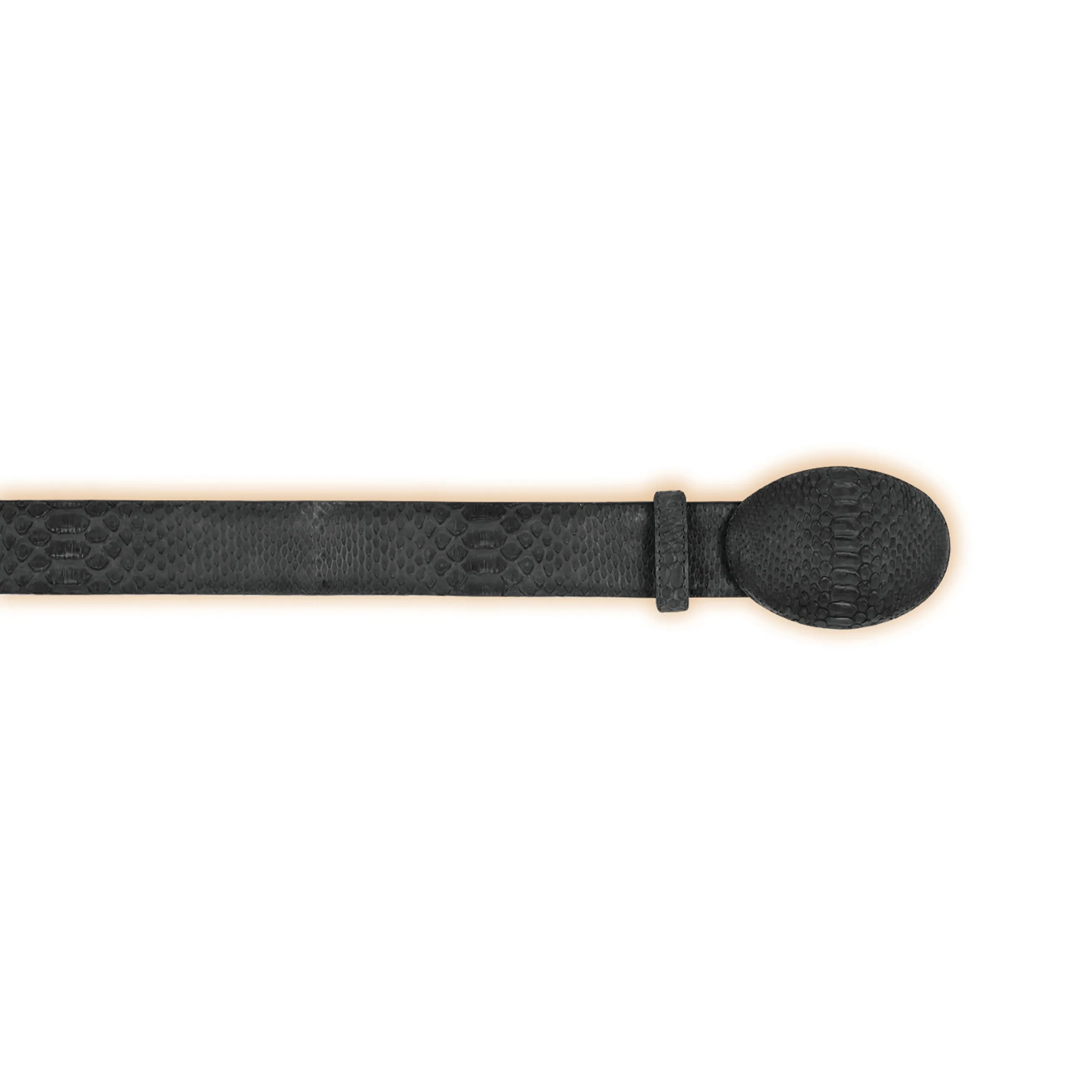 Men's Wild West Python Belt