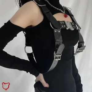 Metal Buckle Belt Harness