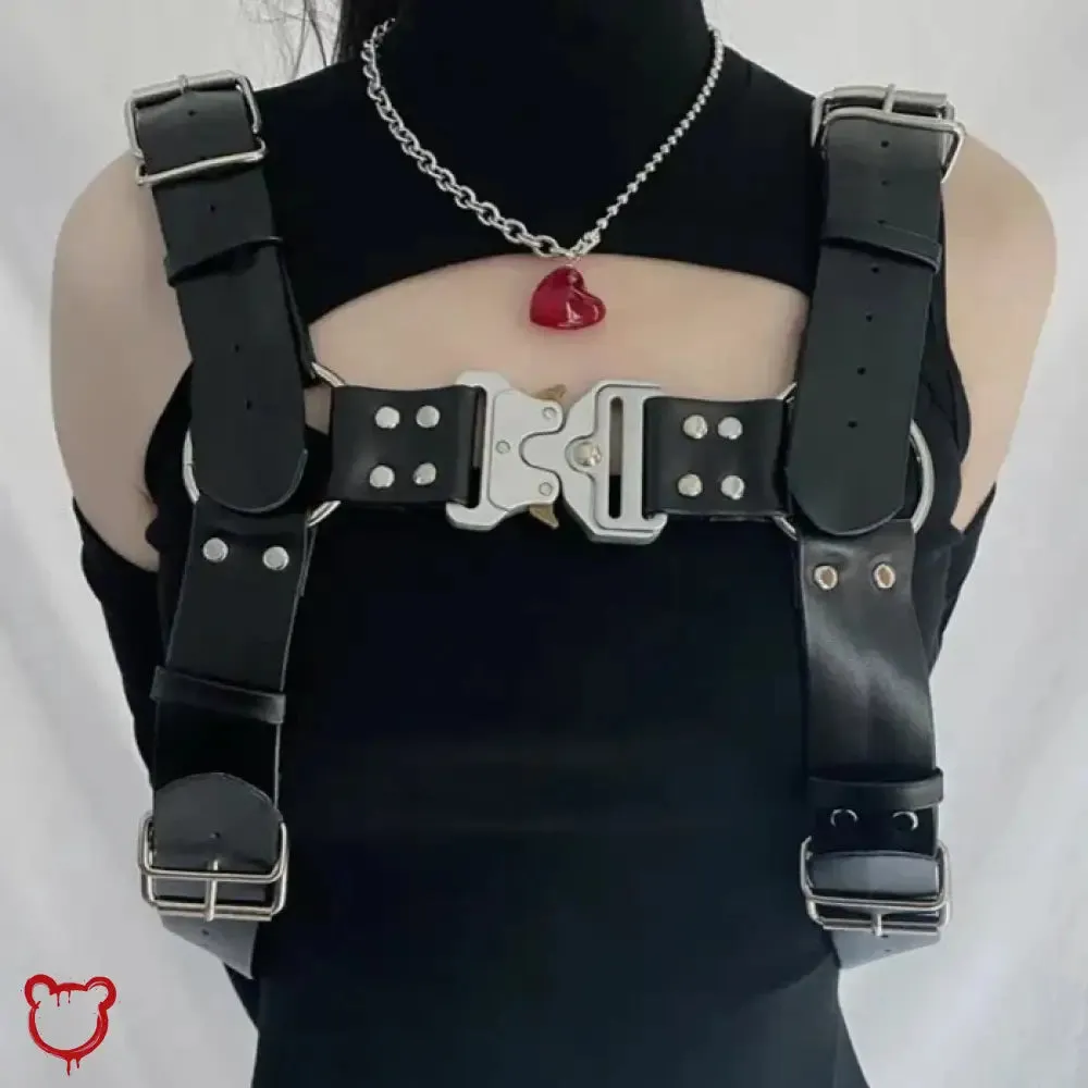Metal Buckle Belt Harness