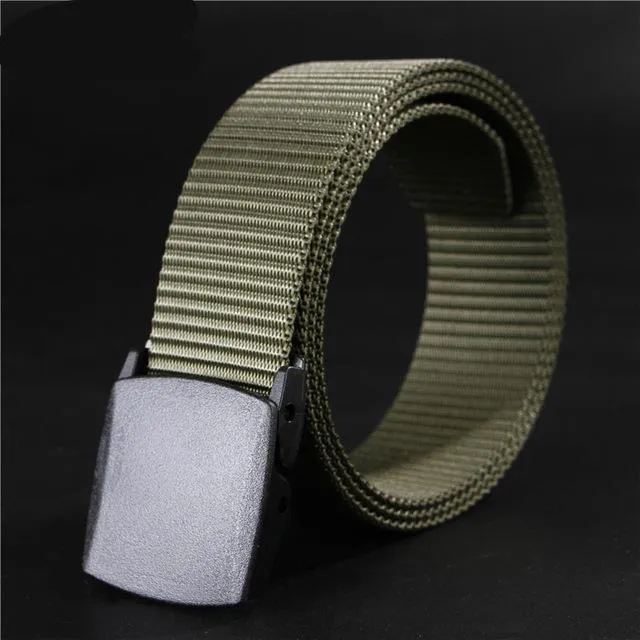 Military Grade Polymer Buckle Tactical Belt