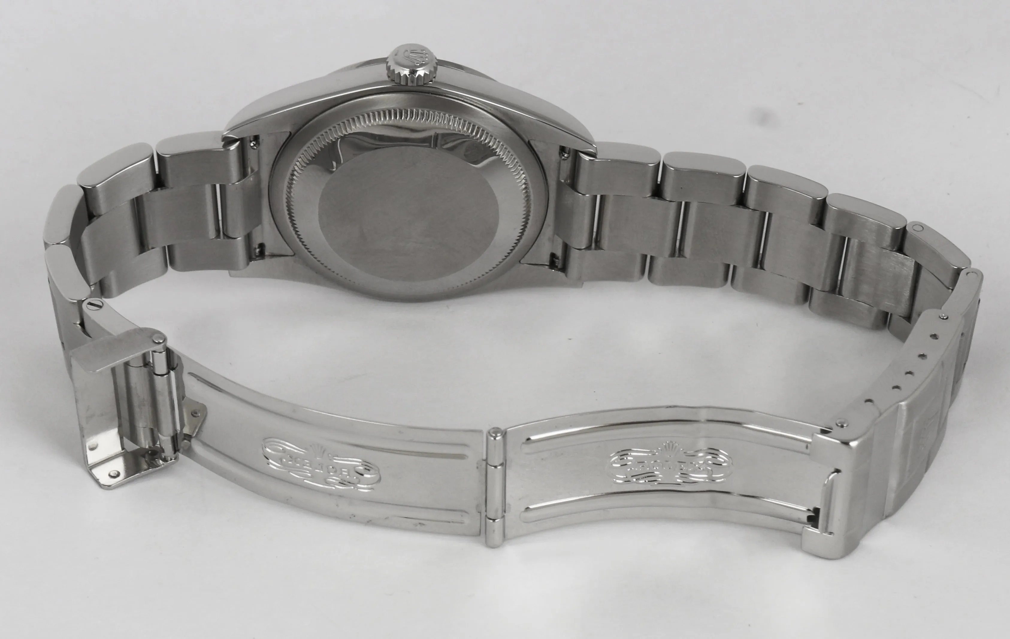 MINT 2009 ENGRAVED REHAUT Rolex Explorer I Black 36mm 114270 M Stainless Oyster