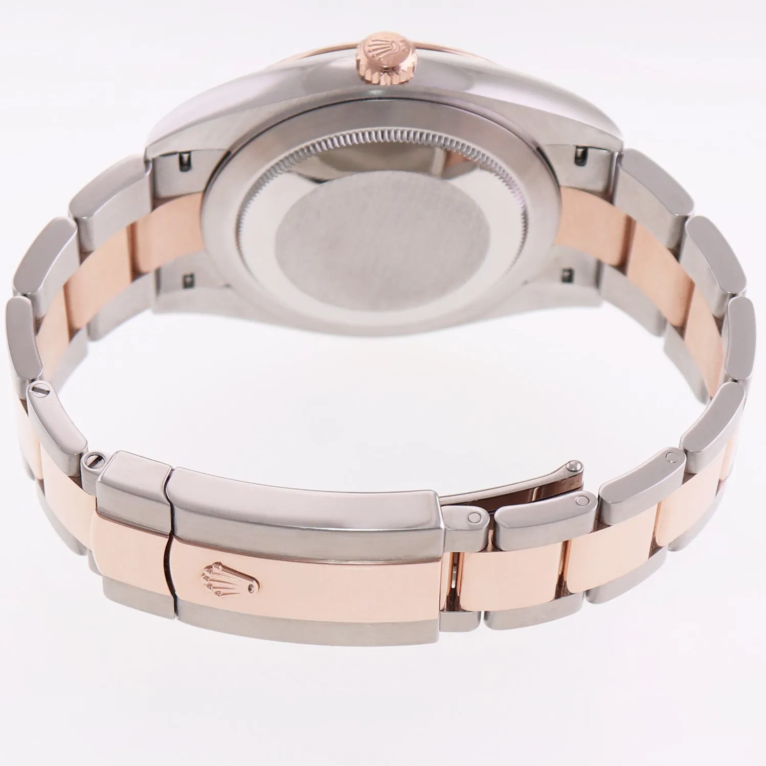 MINT 2022 Rolex DateJust 41 126331 Sundust Everose Gold Two-Tone Oyster Watch Box