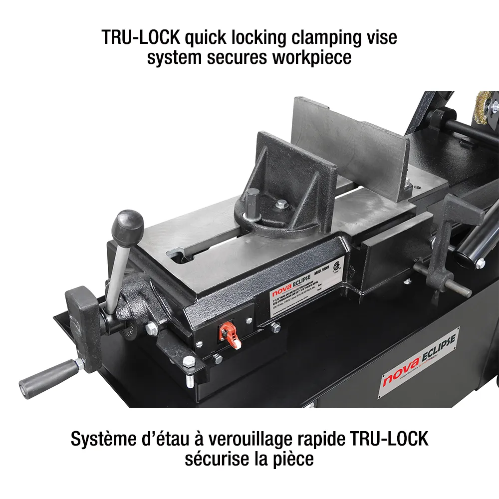 Nova 59001 7" x 12" DVR Drive Smart Metal Cutting Bandsaw