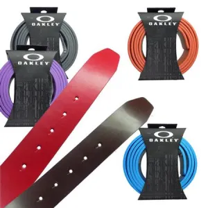 Oakley Leather Belt Straps (96118) Red Line (465)