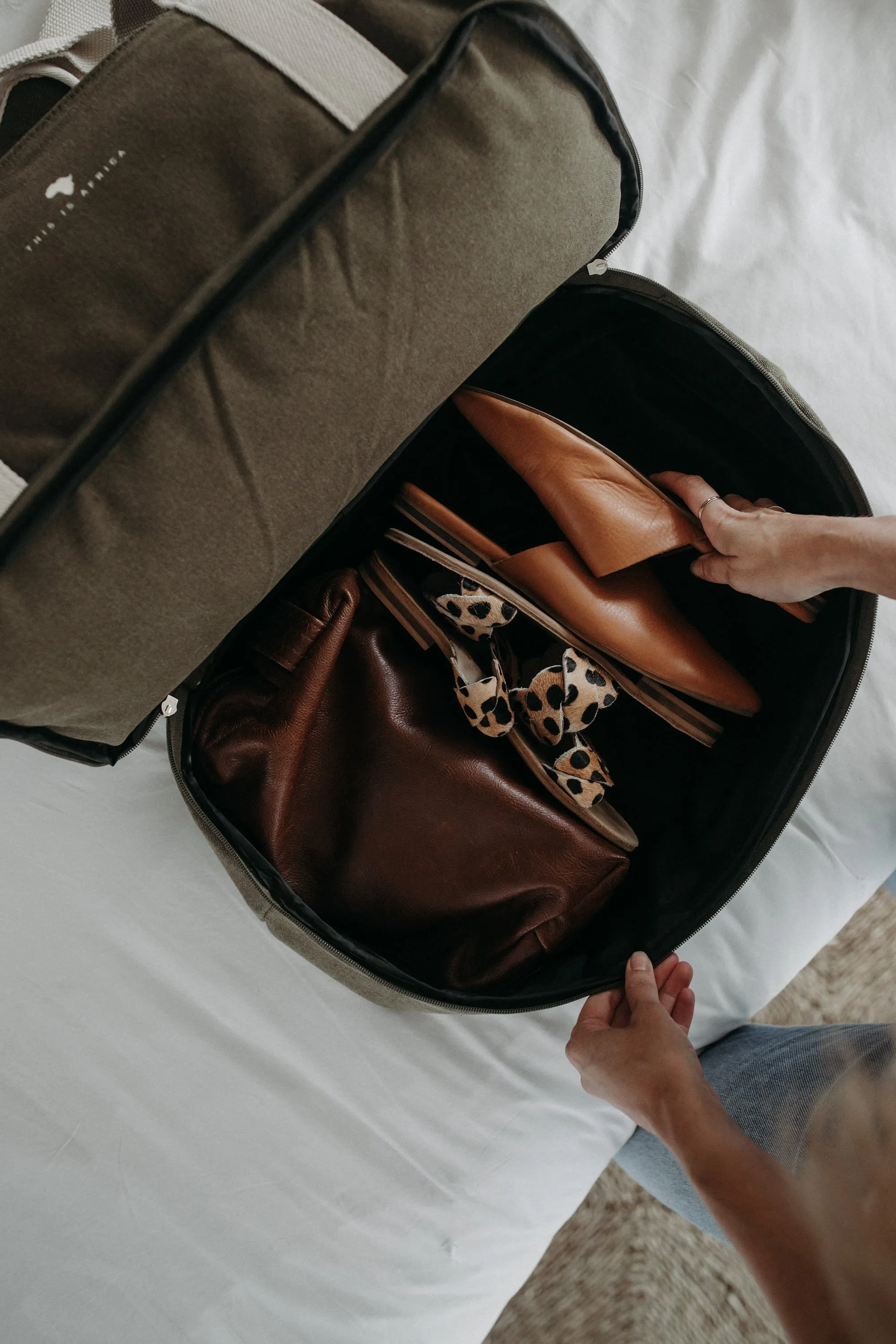Olive Weekender Bag