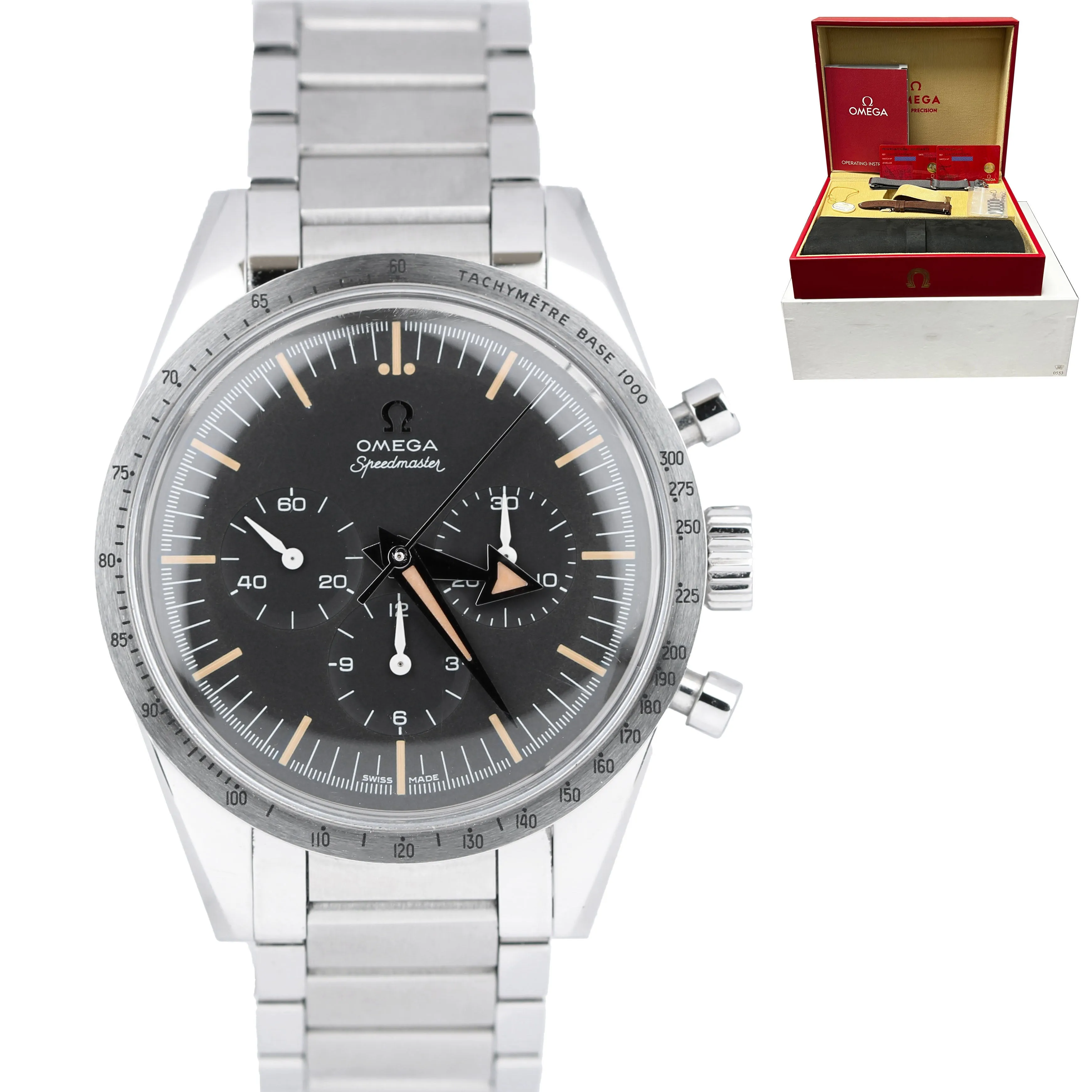 Omega Speedmaster '57 Trilogy 38.6mm 311.10.39.30.01.001 60th Anniversary Watch