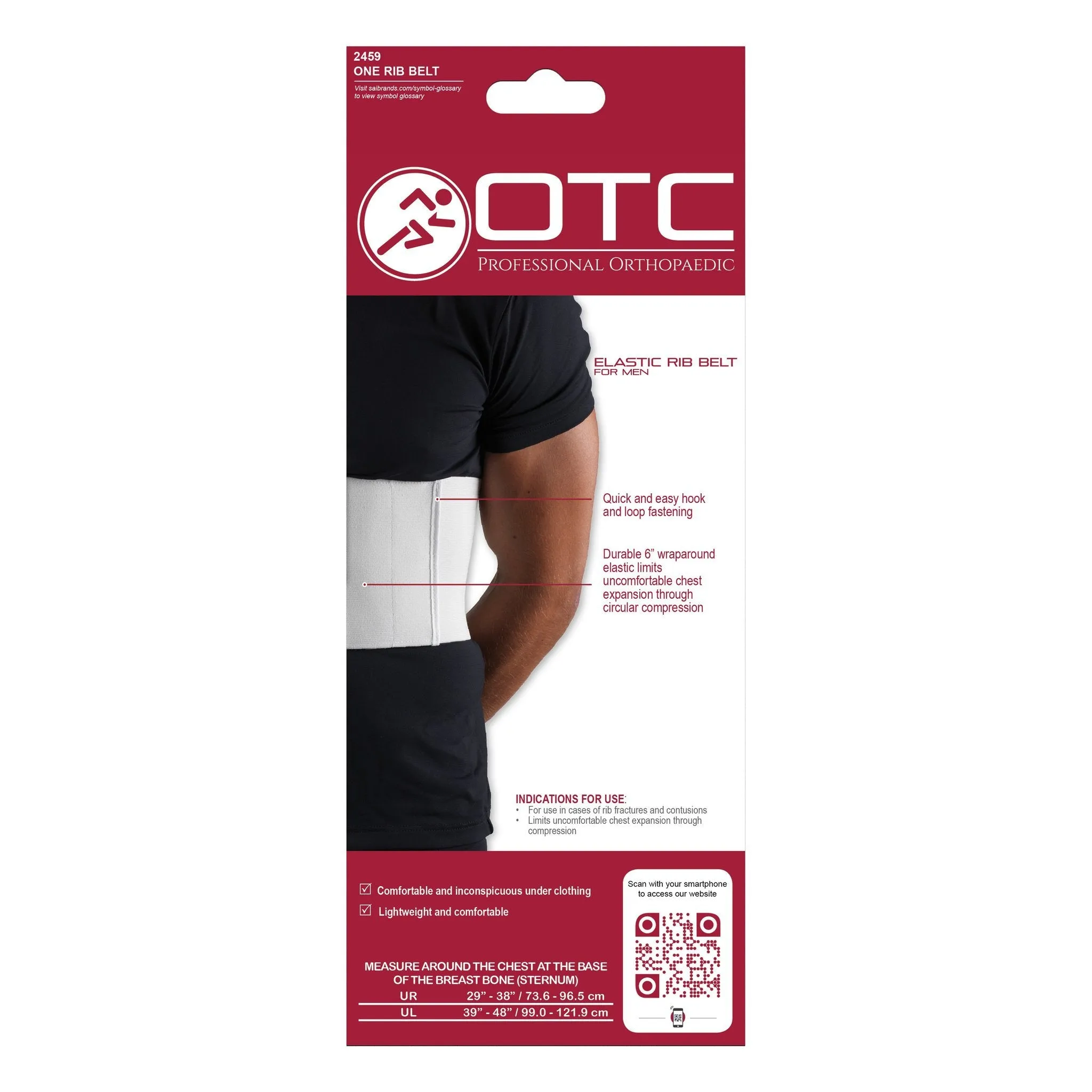 OTC  RIB BELT MENS 6" - 2459