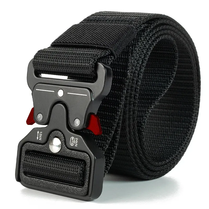 Outdoor Tactical Multi Function Canvas Belt
