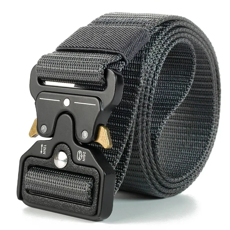 Outdoor Tactical Multi Function Canvas Belt