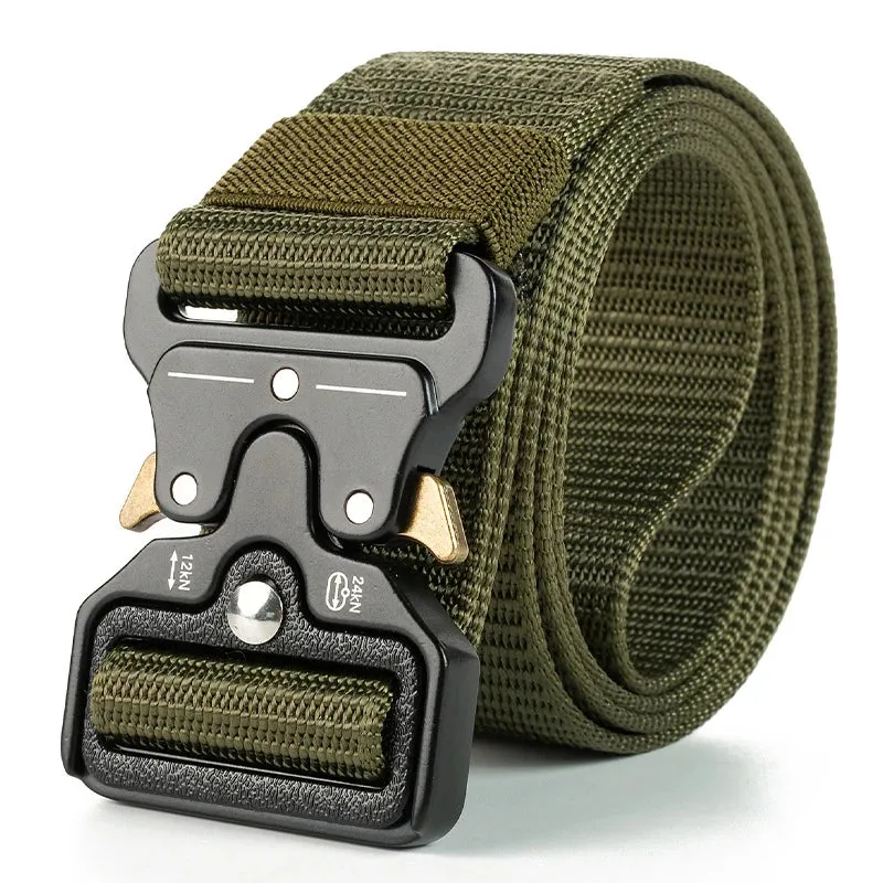 Outdoor Tactical Multi Function Canvas Belt