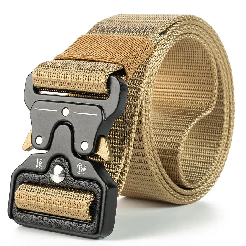 Outdoor Tactical Multi Function Canvas Belt