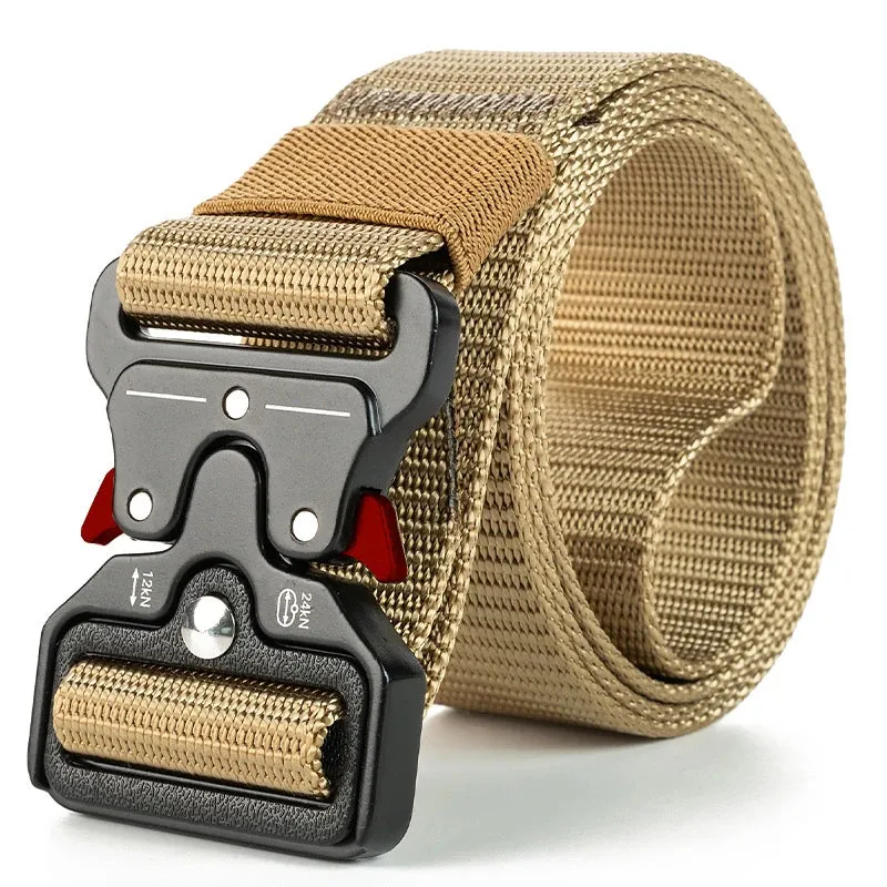 Outdoor Tactical Multi Function Canvas Belt