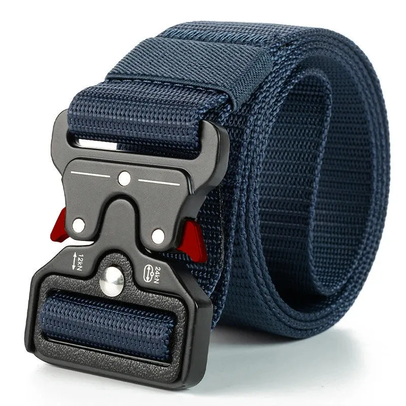 Outdoor Tactical Multi Function Canvas Belt