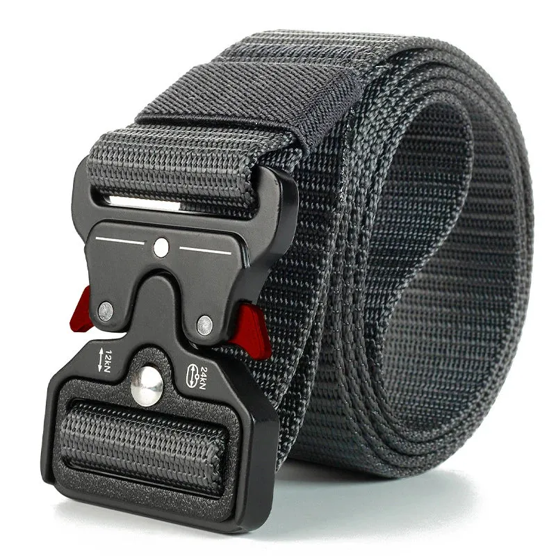 Outdoor Tactical Multi Function Canvas Belt
