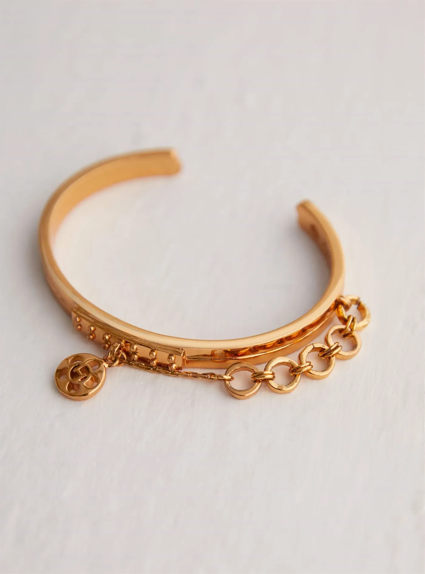 Outhouse   I   Oh Petite Park Avenue Poppi Handcuff Brass, Gold Accessories OHAW21HC011