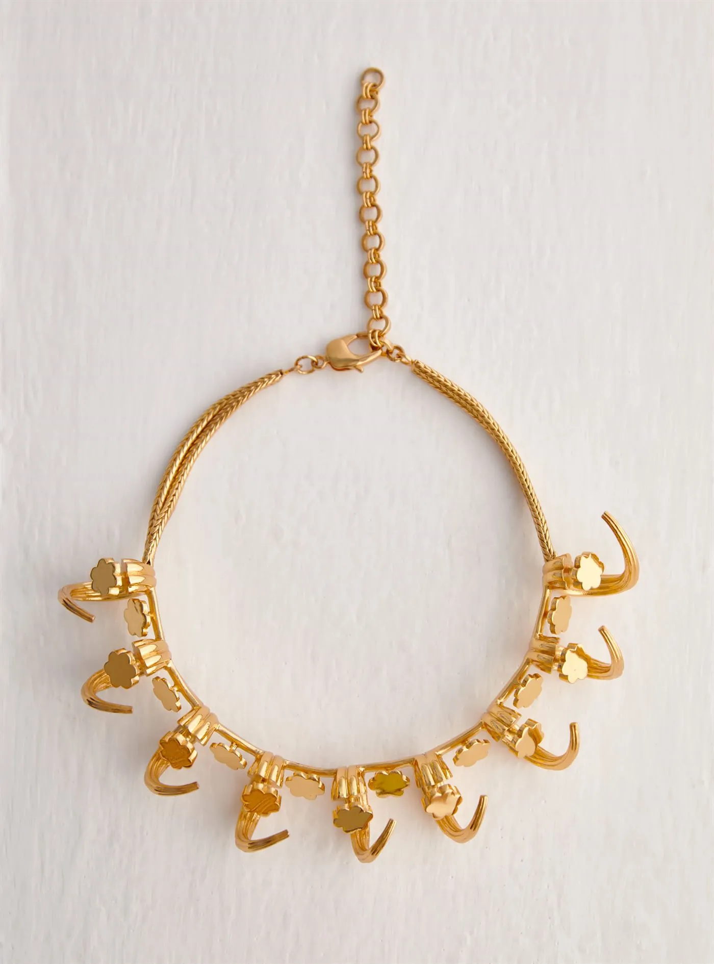 Outhouse   I   Oh Poppi Bleecker Street Tuscon Necklace Brass, Gold Accessories OHAW21NE041