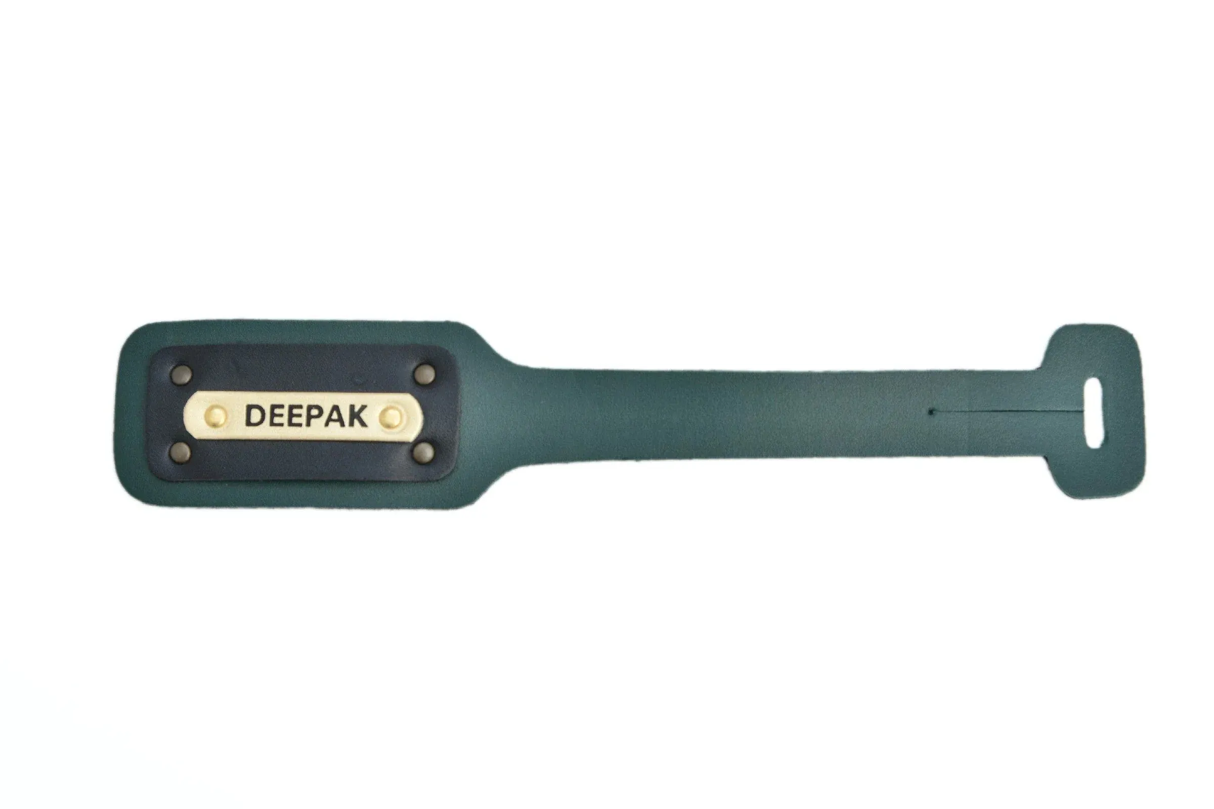 Personalized Luggage Tag - Brown