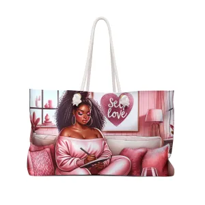 Pink Self-Love Weekender Bag