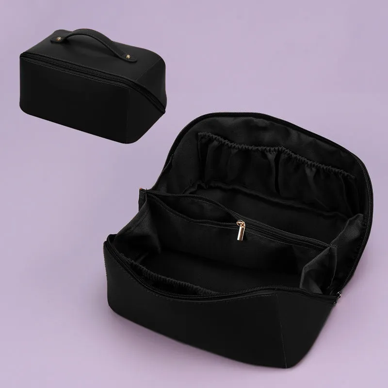 PU Portable Travel Cosmetic Storage Bag