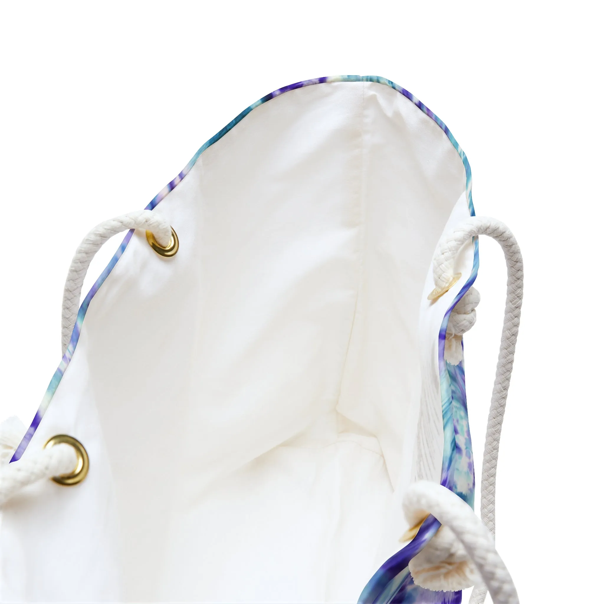 Purple & Blue Tie Dye Weekender Bag