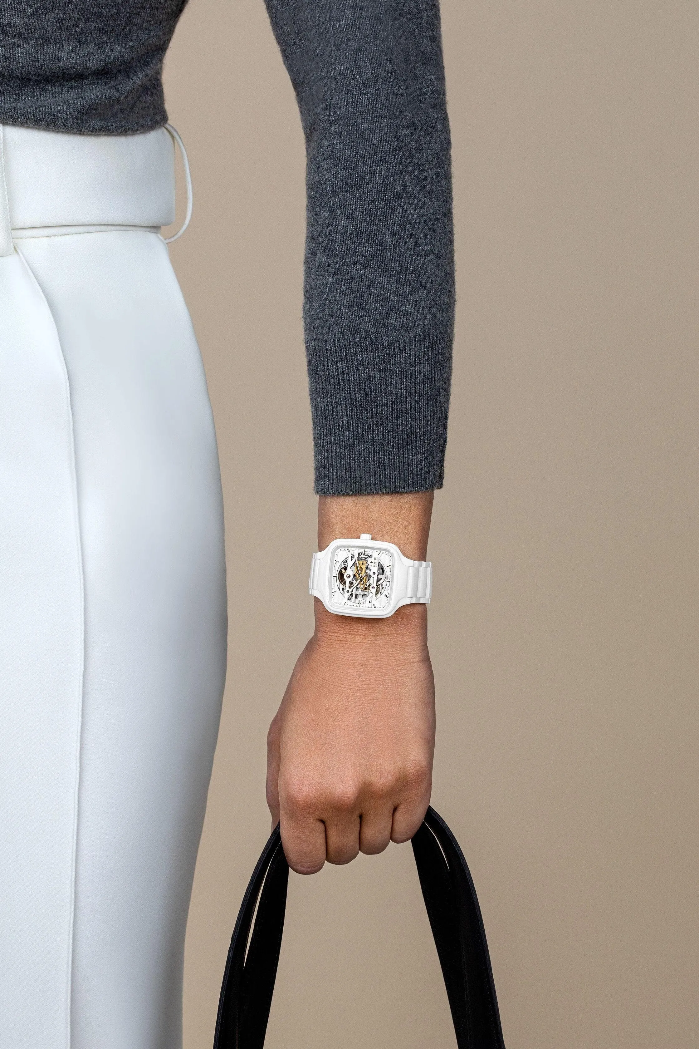 Rado True Square Automatic Skeleton Unisex Watch R27126012