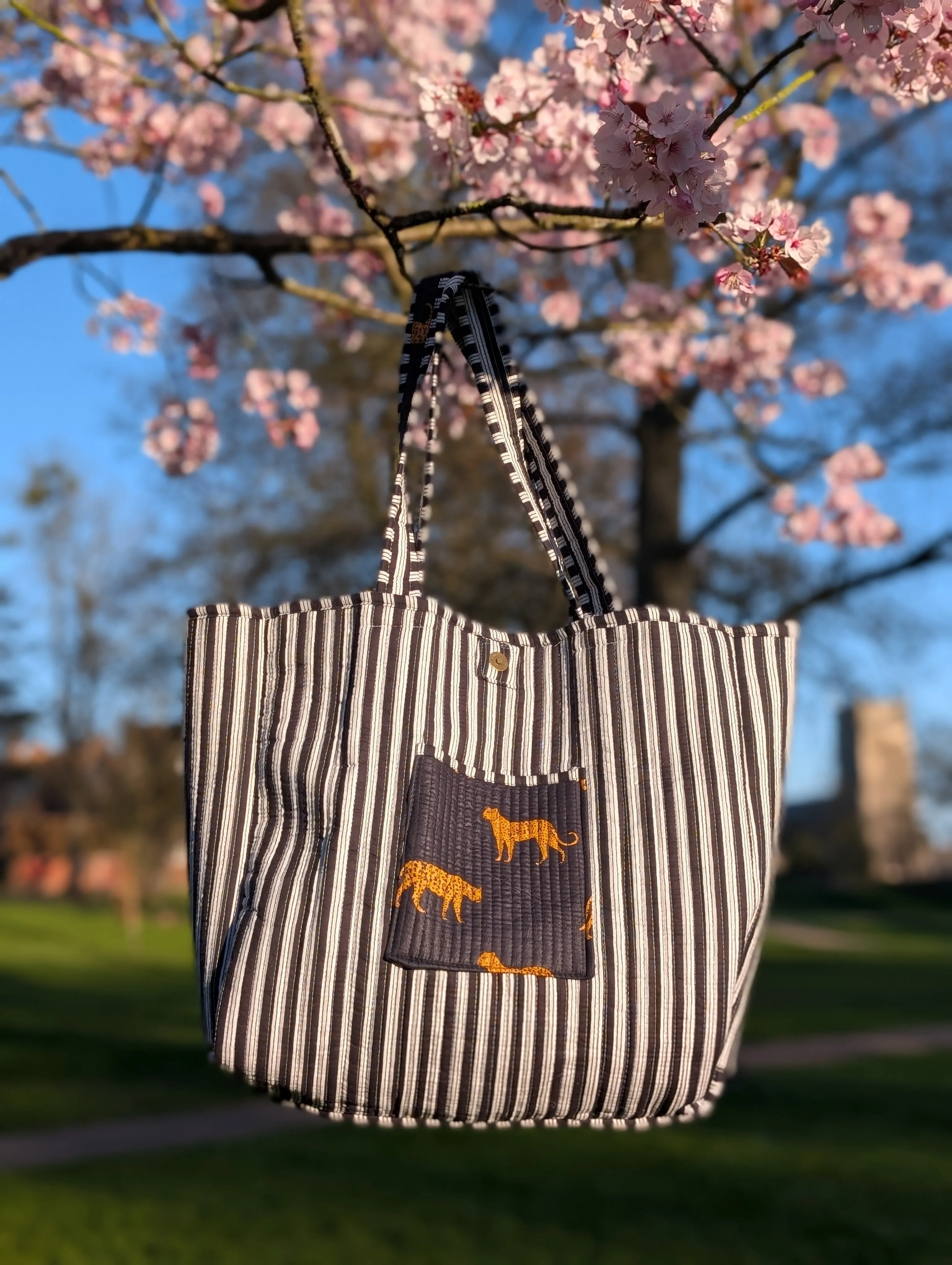 Reversible Tote bag/weekend bag
