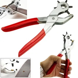 Revolving Leather Hole Punch
