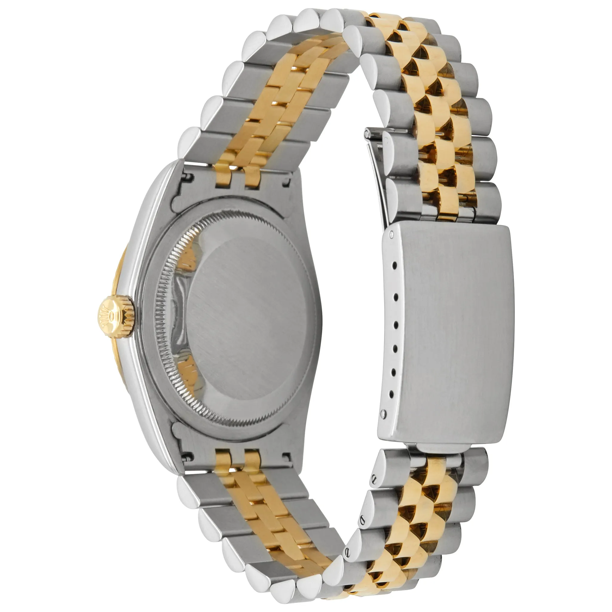 Rolex Datejust 16233 Gold Dial Automatic Watch