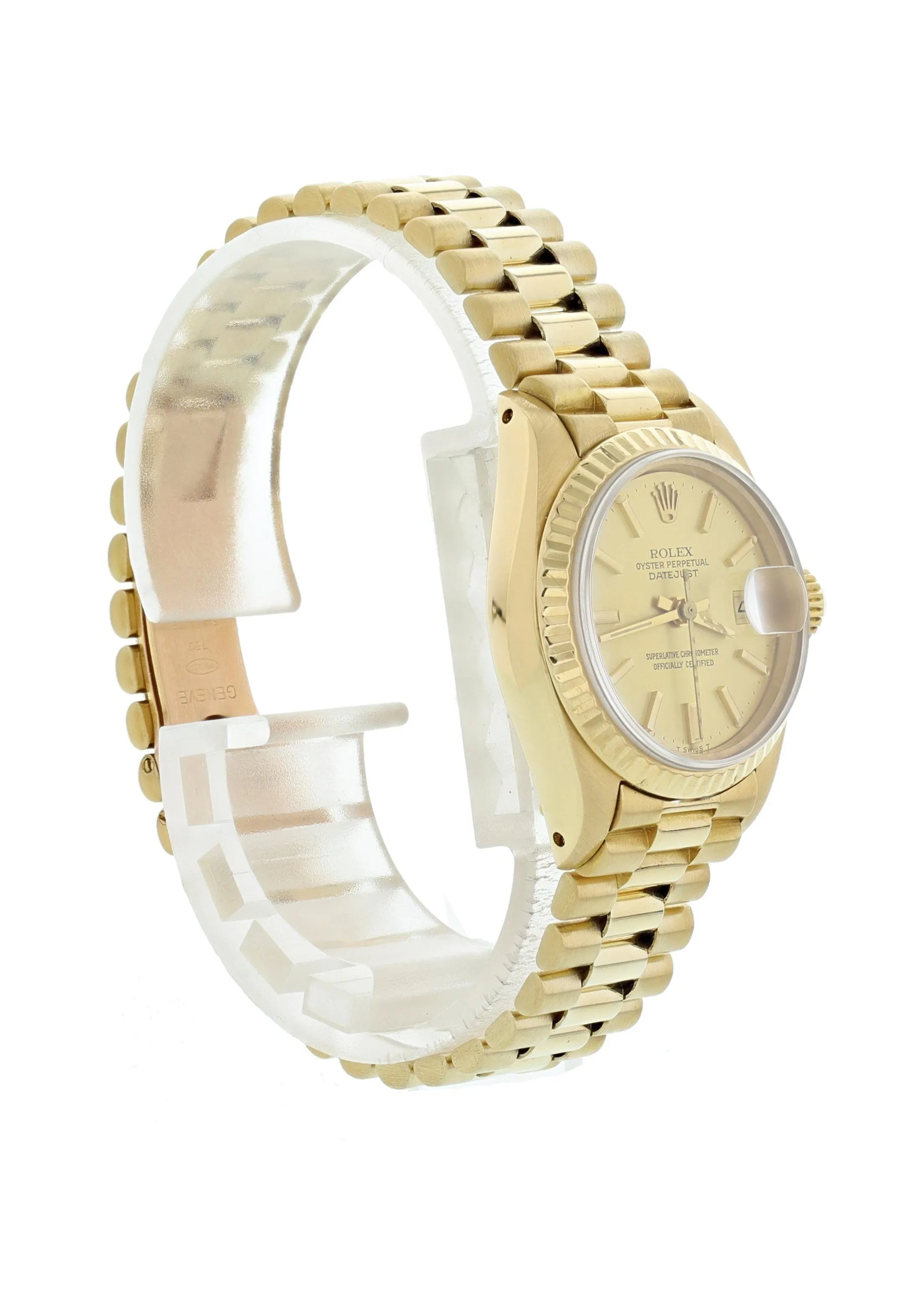 Rolex Oyster Perpetual Datejust 6917 18K Yellow Gold Ladies Watch