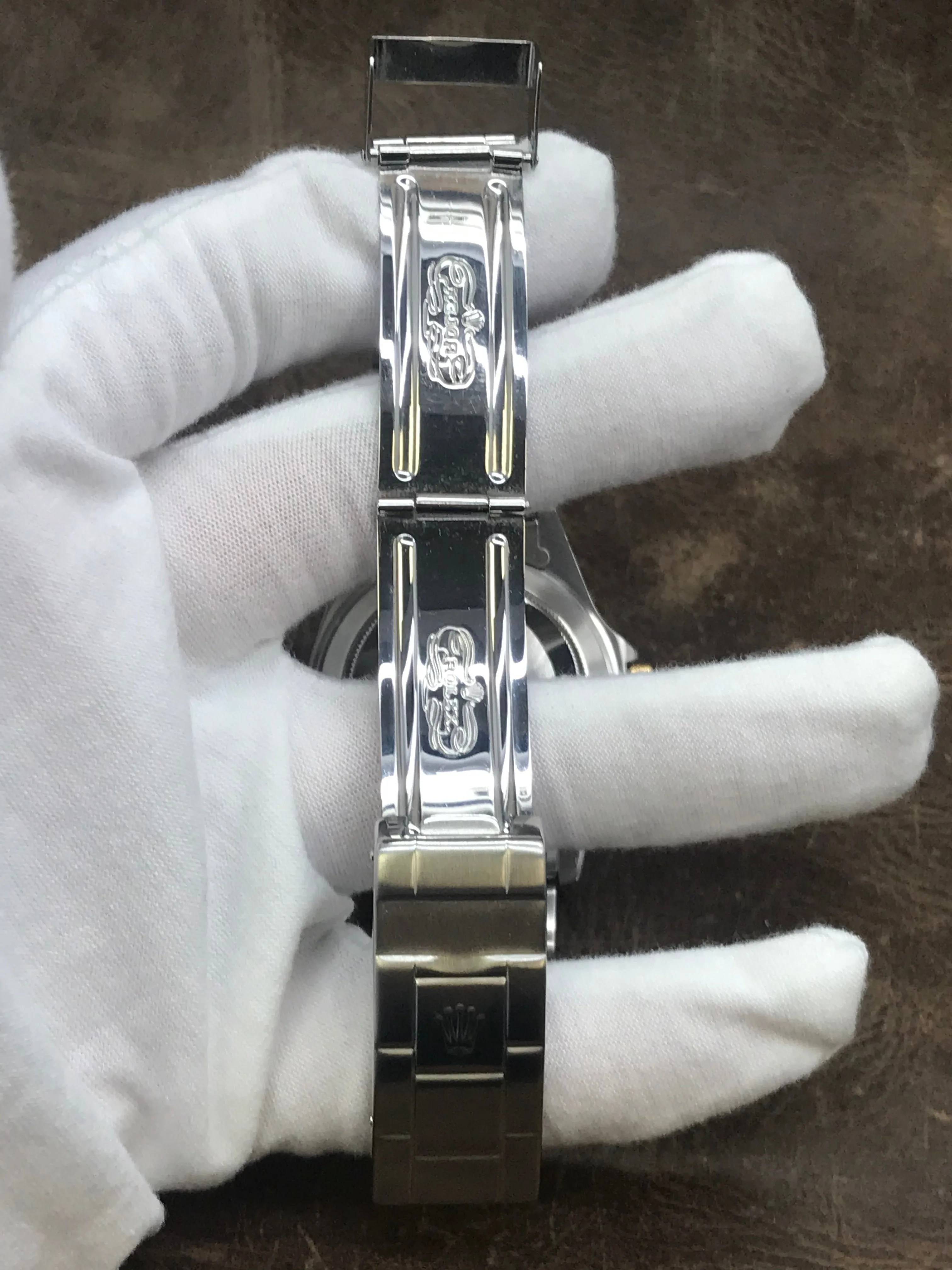 Rolex Submariner Date 16613 Champagne Dial Automatic Men's Watch