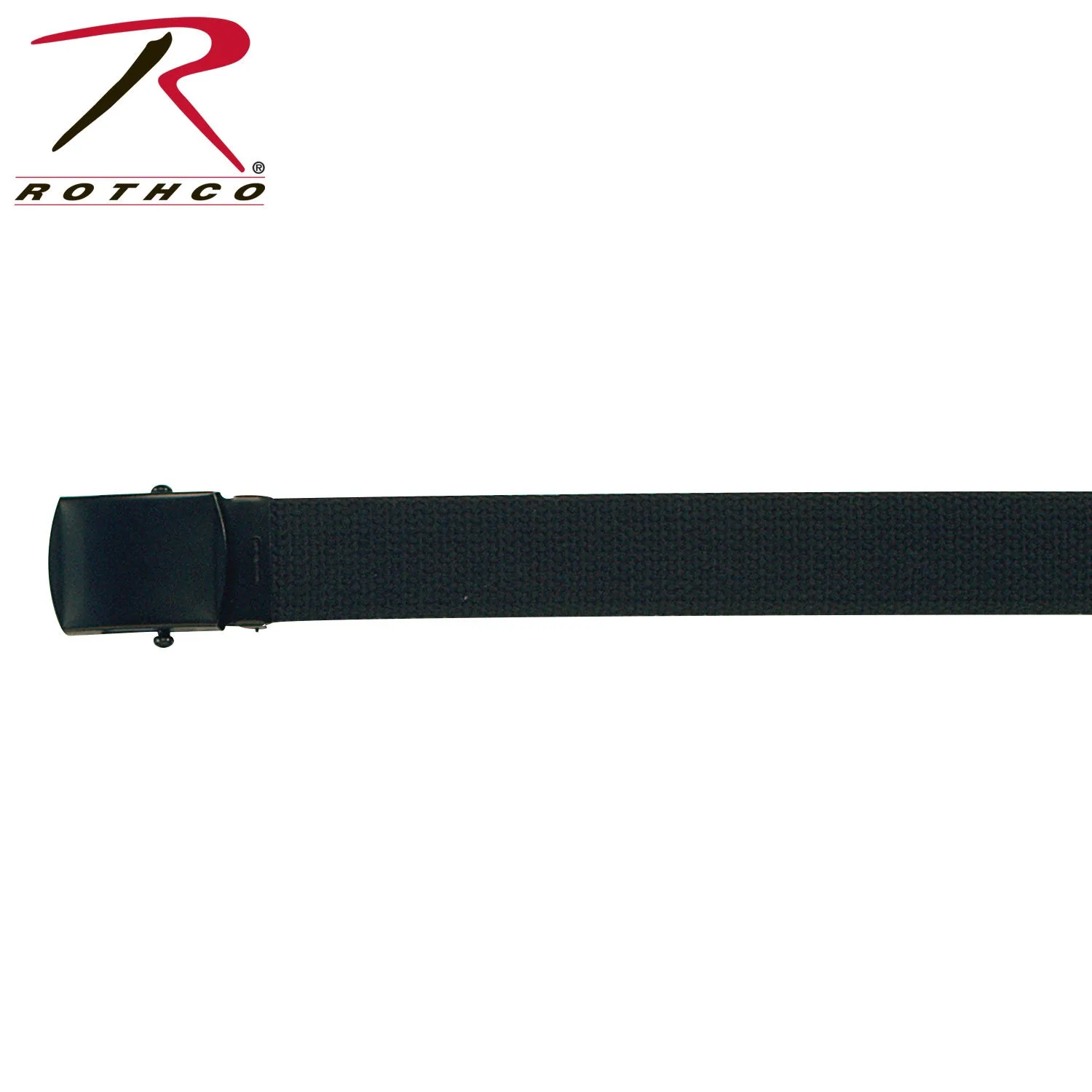 ROTHCO WEB BELTS W/BLACK BUCKLE / 44"