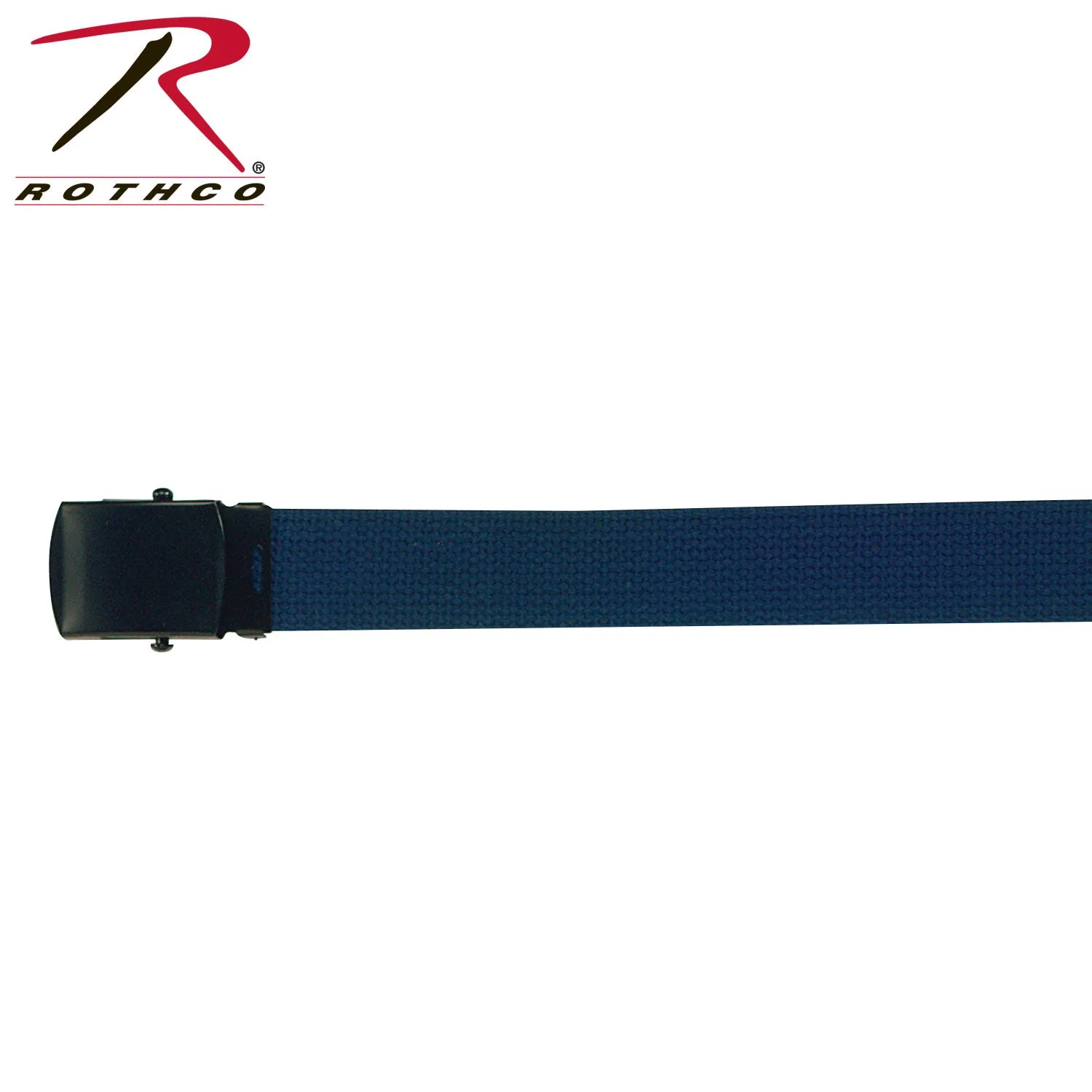 ROTHCO WEB BELTS W/BLACK BUCKLE / 44"