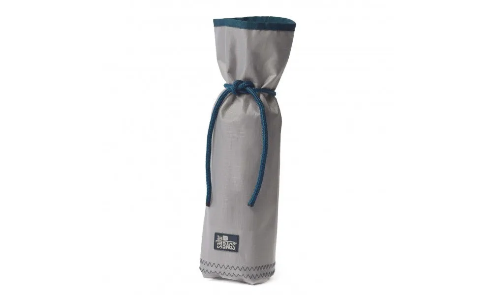 Sailor Wine Bottle Bag - SILVER SPINNAKER