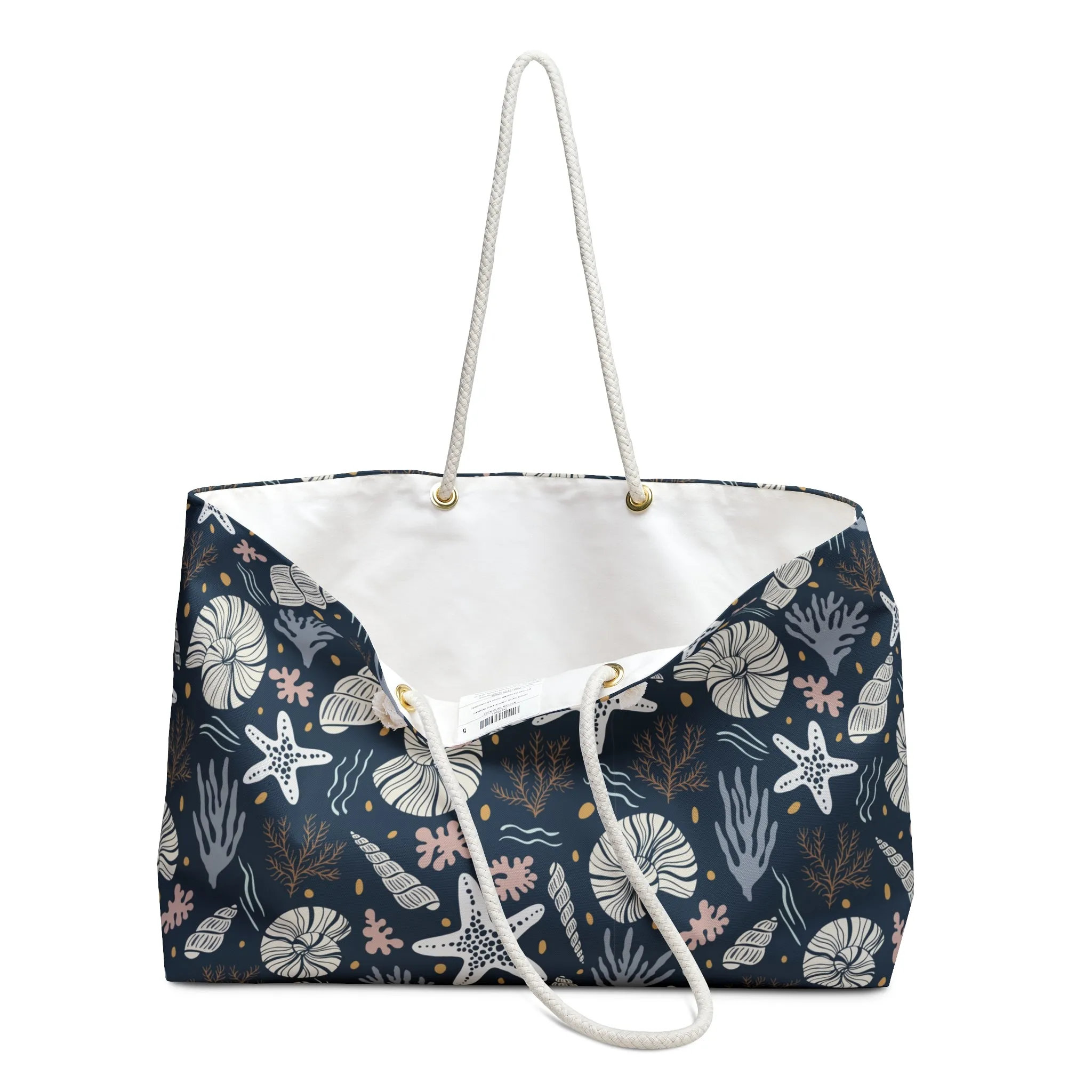 Seashells Weekender Bag