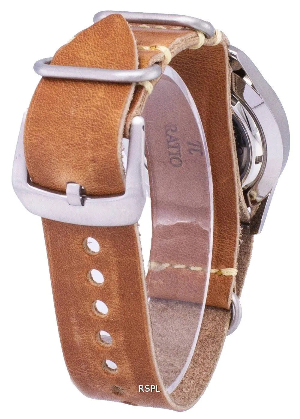 Seiko 5 Sports SNZG15K1-LS18 Automatic Brown Leather Strap Men's Watch