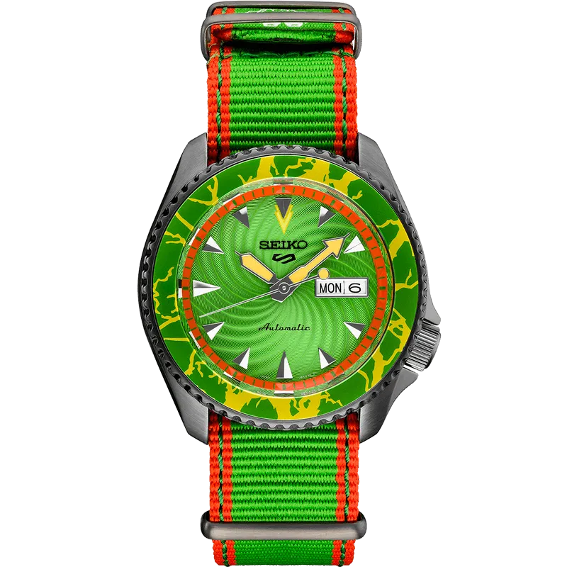 Seiko 5 Sports Street Fighter V Limited Edition Blanka Men's Watch SRPF23