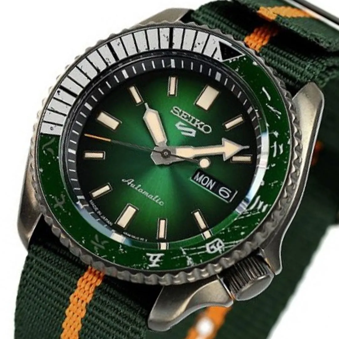 Seiko Rock Lee SRPF73K1 SRPF73 SRPF73K Limited Edition Naruto Sports Watch