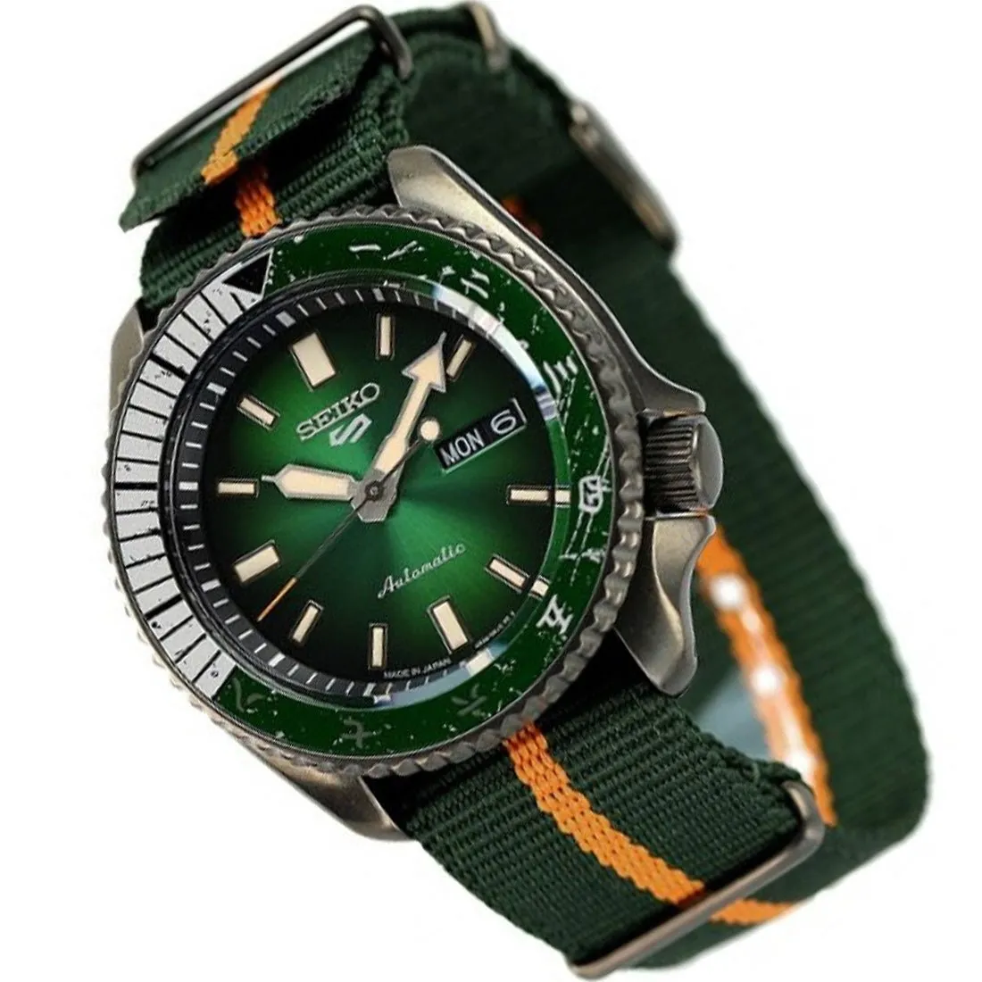 Seiko Rock Lee SRPF73K1 SRPF73 SRPF73K Limited Edition Naruto Sports Watch