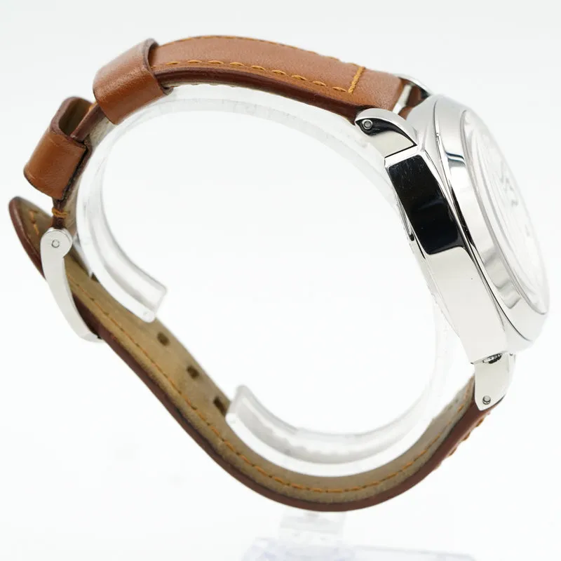 SOLD - 07/20/23 - Panerai Luminor Marina PAM00113 44mm White Dial B&P 2003