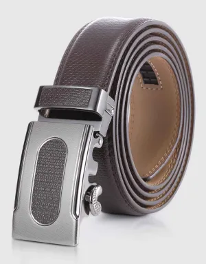 Speckled Metallic Ratchet Belt